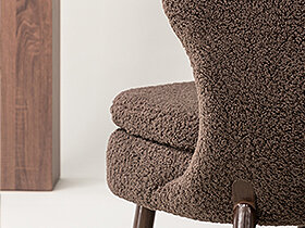 Möbel aus Teddystoff