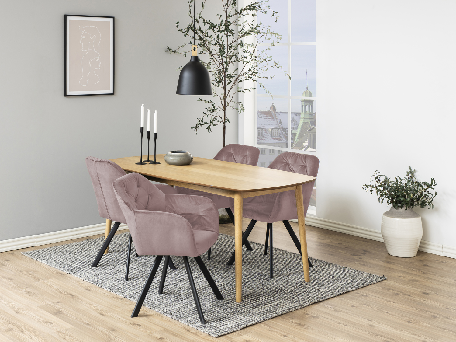 Stuhl Norsica 270 (Rosa)