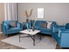 Sessel Dallas 100 (Blau + Braun)