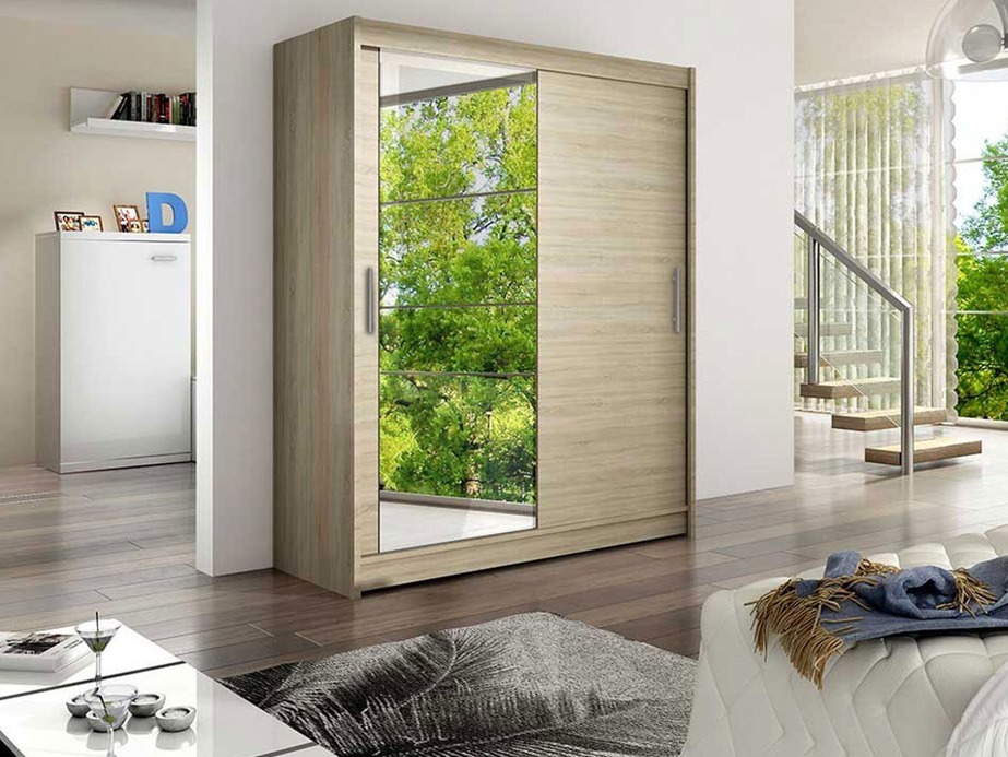 Kleiderschrank Closico Camera VI (Sonoma Eichenholzoptik)
