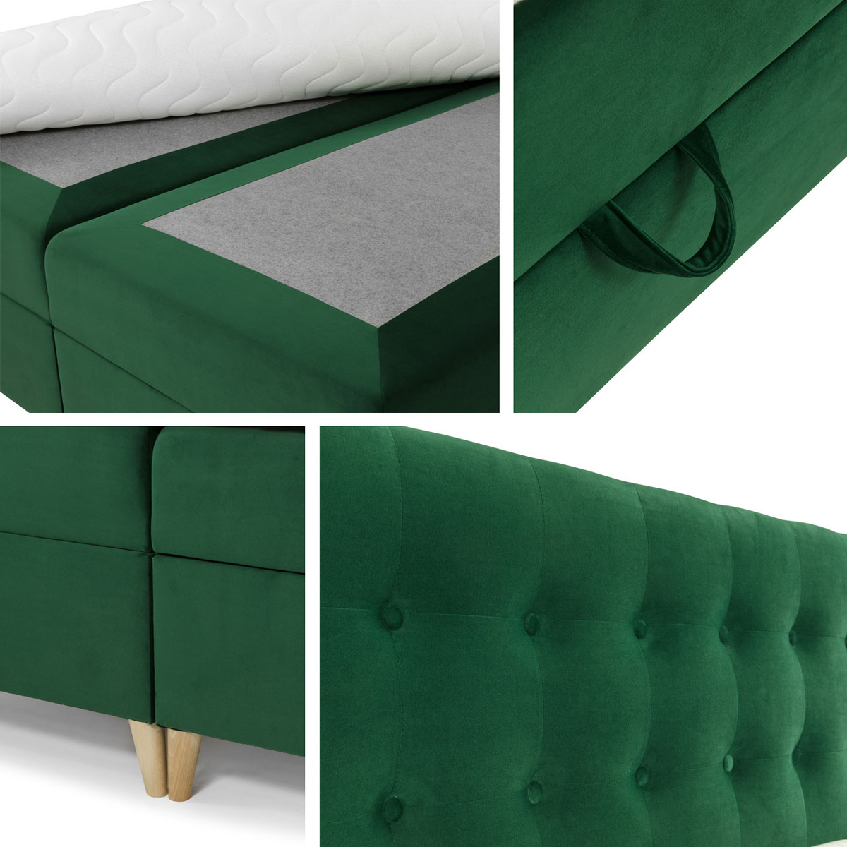 Boxspringbett Caseus (Magic Velvet 2257)