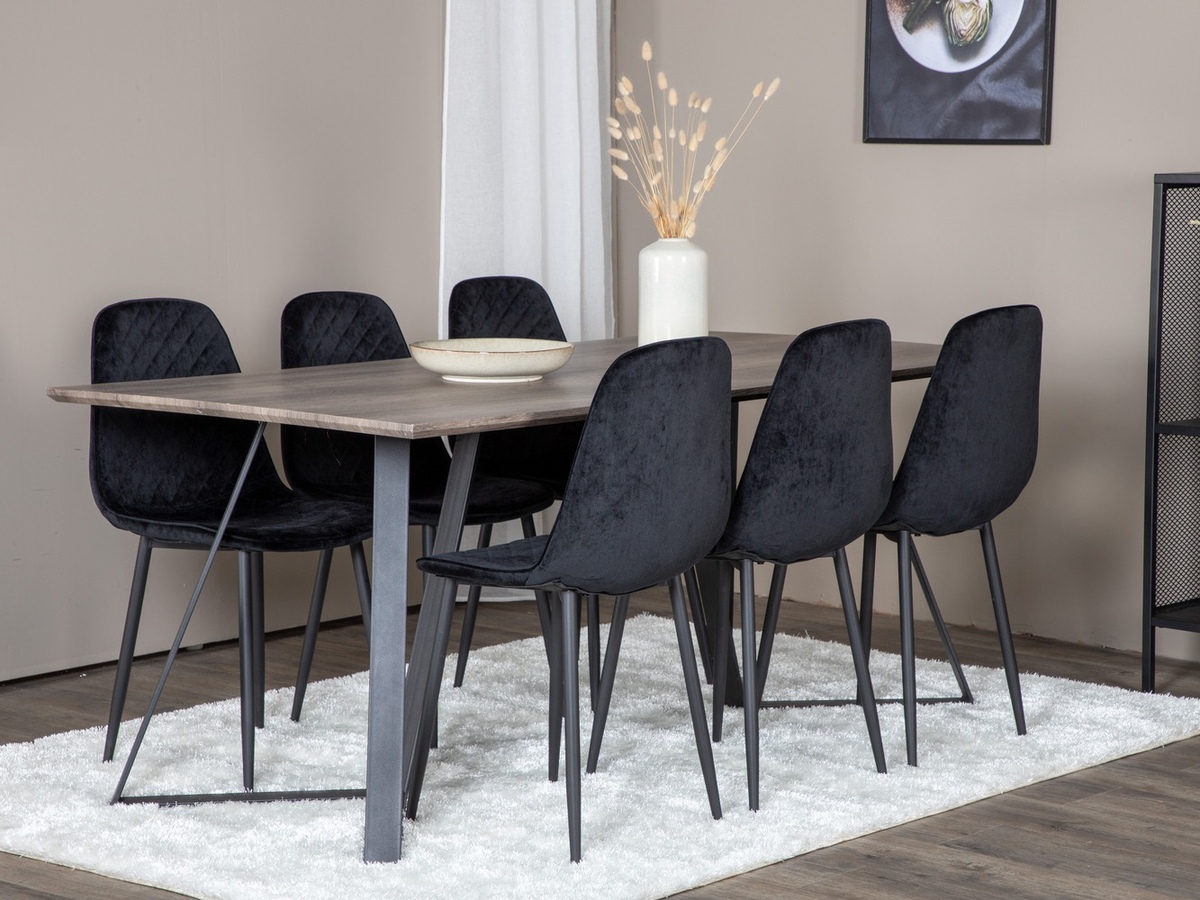 Essgruppe Dallas 1357 (Schwarz)