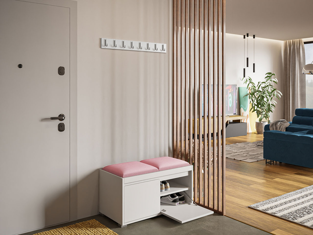 Flurgarnitur Comfivo Pinus I (Weiß + Manila 09)