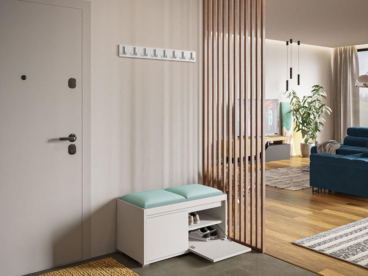 Flurgarnitur Comfivo Pinus I (Weiß + Manila 11)