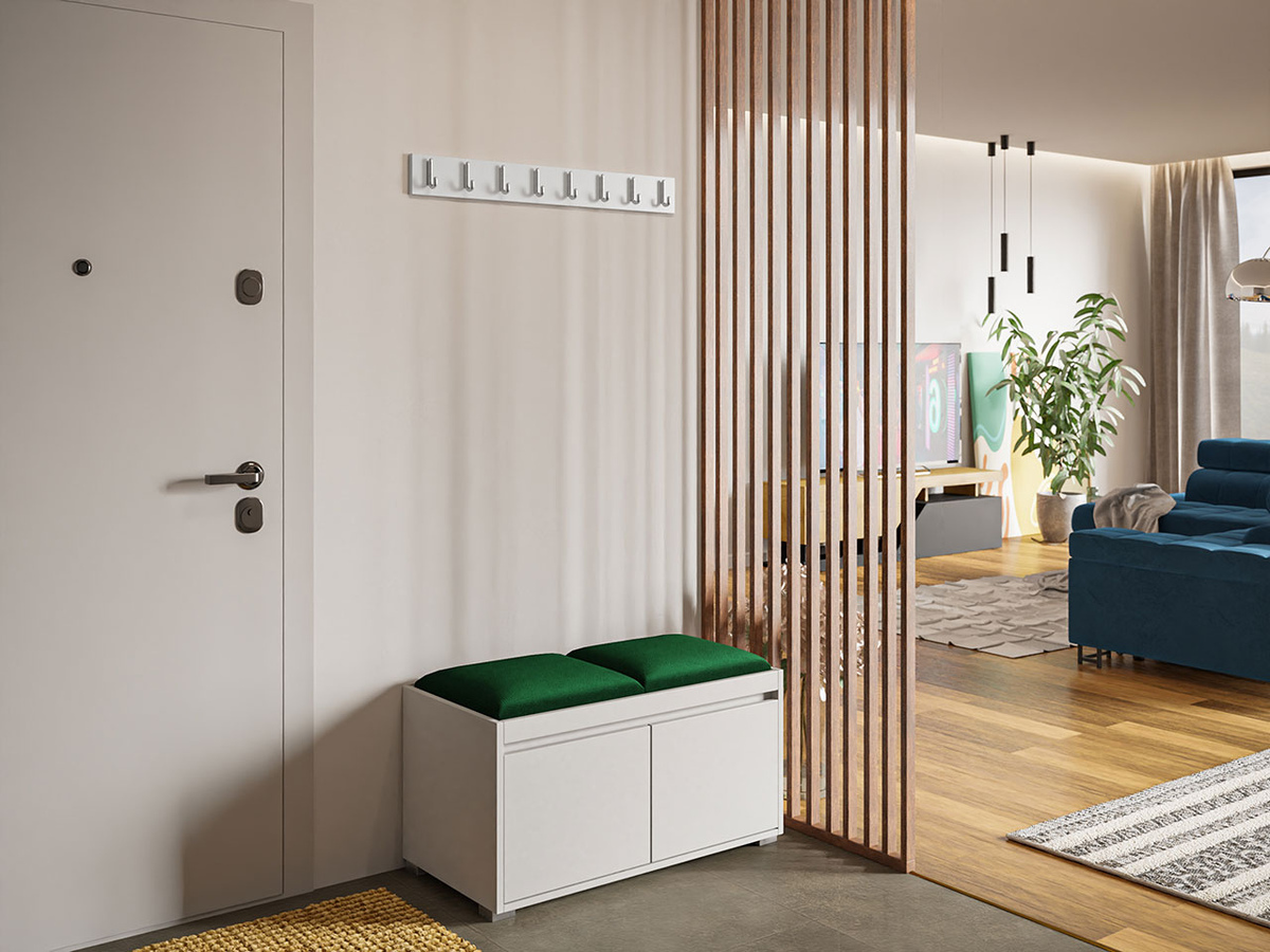 Flurgarnitur Comfivo Pinus I (Weiß + Manila 35)