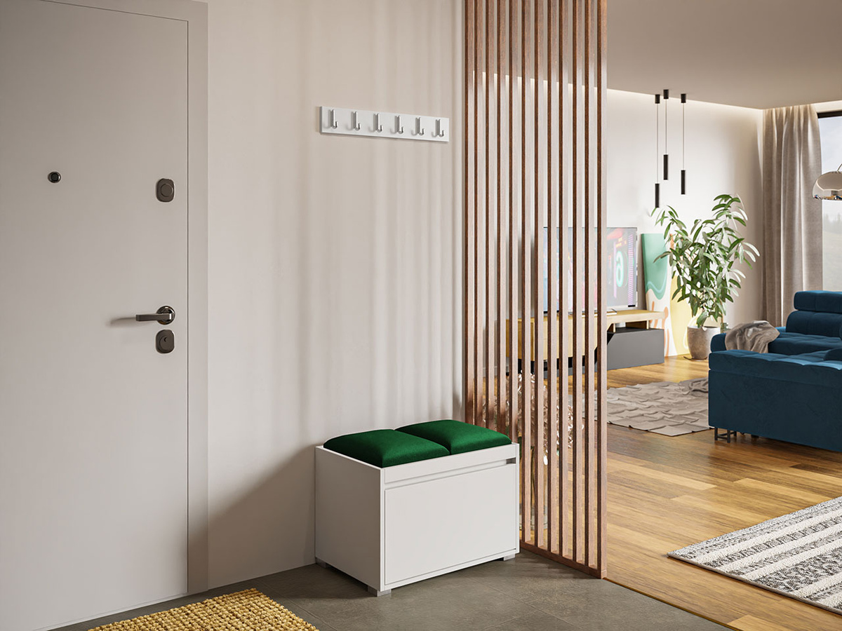 Flurgarnitur Comfivo Pinus VI (Weiß + Manila 35)