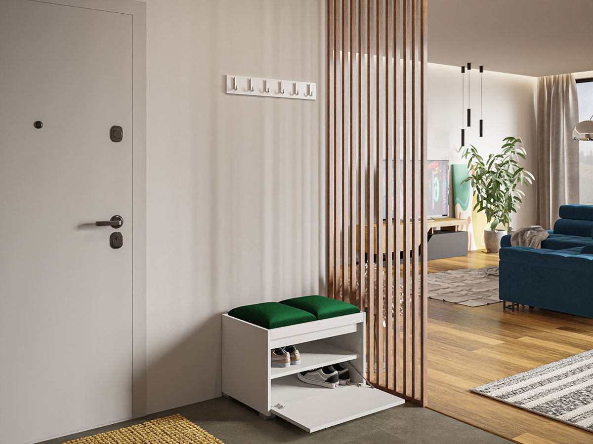 Flurgarnitur Comfivo Pinus VI (Weiß + Manila 35)