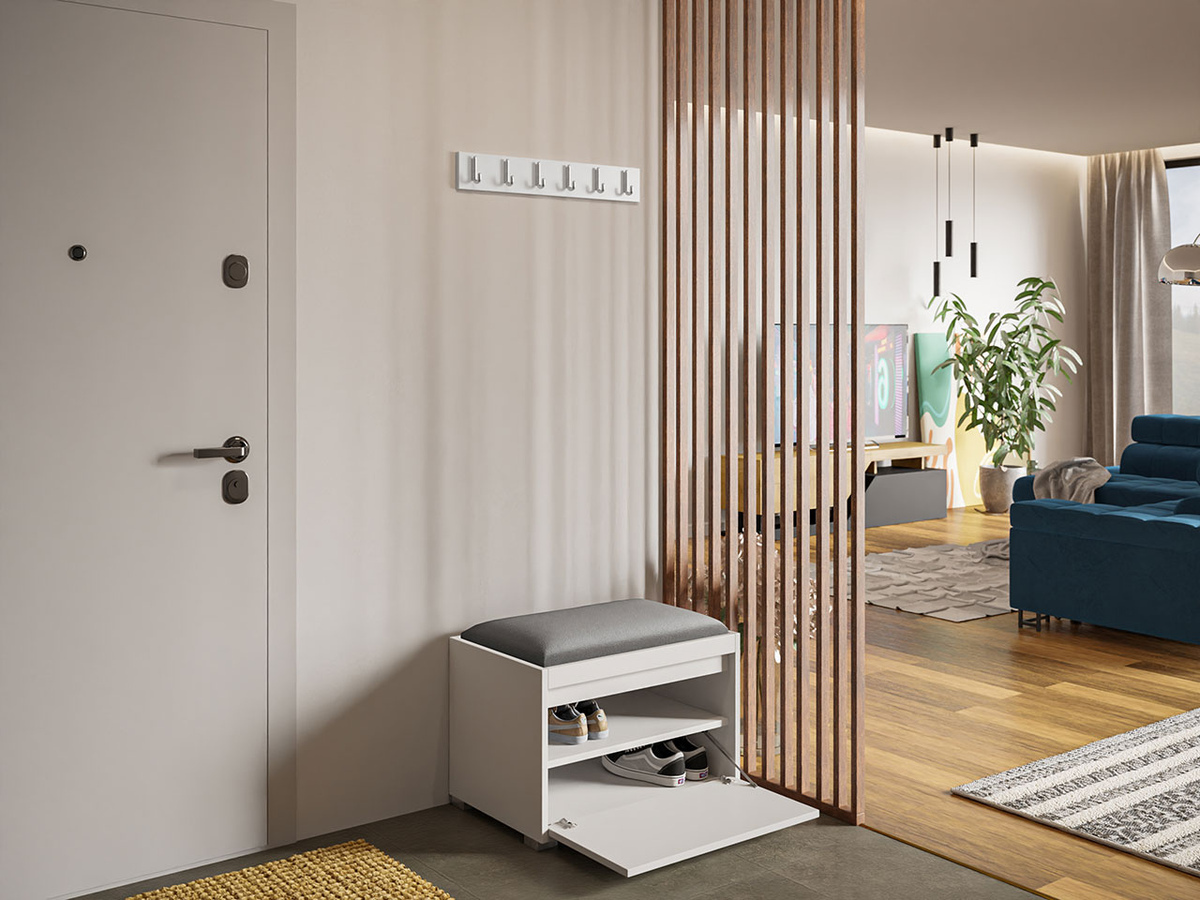Flurgarnitur Comfivo Pinus VIII (Weiß + Manila 16)