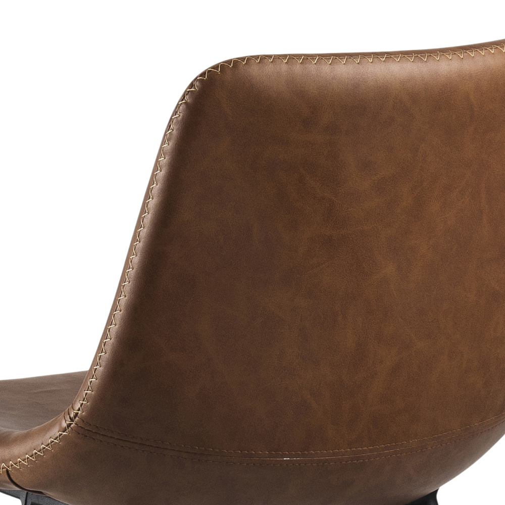 Barstuhl Norsica 444 (Schwarz + Braun)