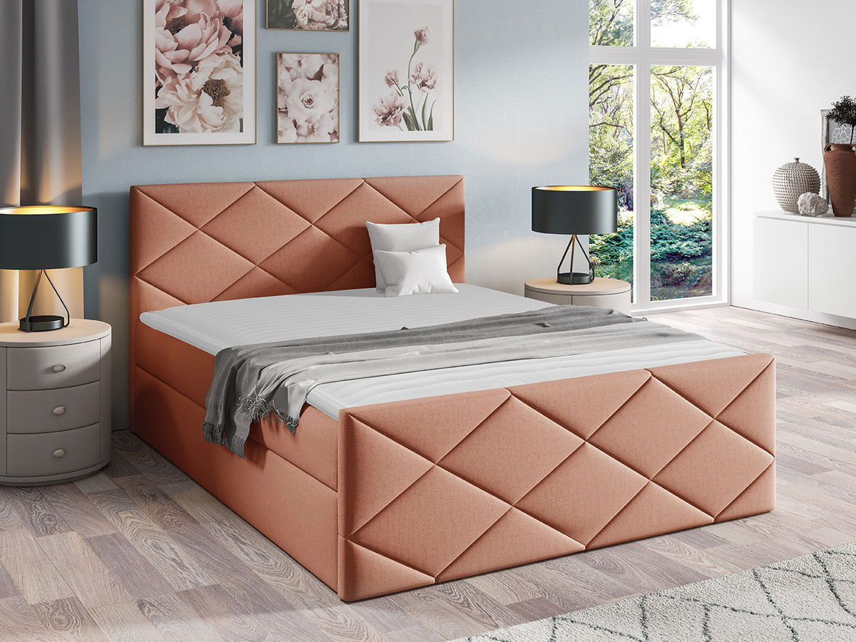Boxspringbett Baltimore 155 (Kameleon 61)