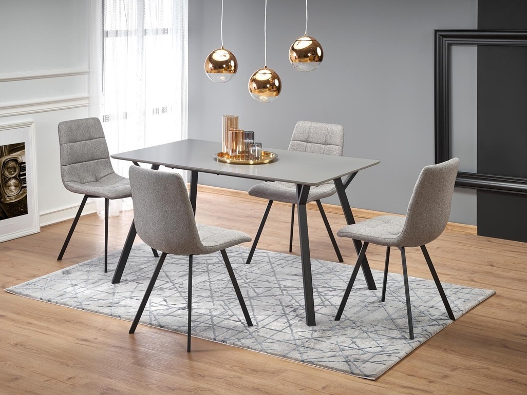 Stuhl Houston 899 (Grau + Schwarz)