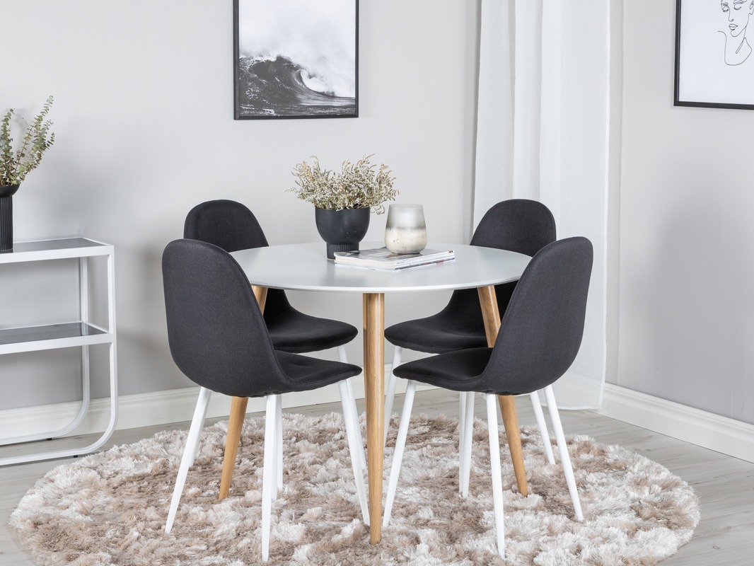 Essgruppe Dallas 291 (Schwarz + Weiß)