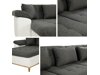Ecksofa Comfivo 293 (Kronos 09 + Senegal 818)