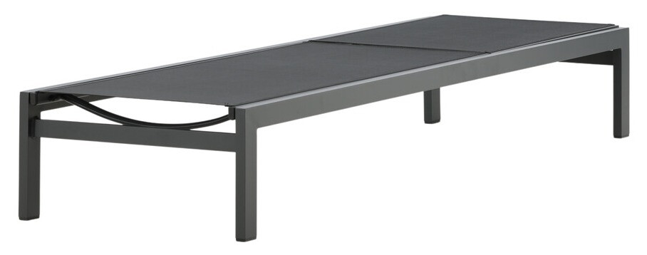 Garten-Loungesessel Dallas 2314 (Schwarz)