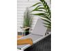 Garten-Loungesessel Dallas 2314 (Weiß + Grau)