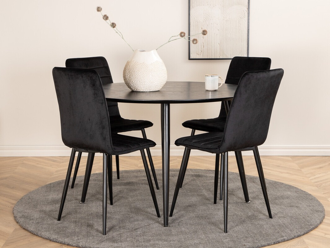 Essgruppe Dallas 2544 (Schwarz)
