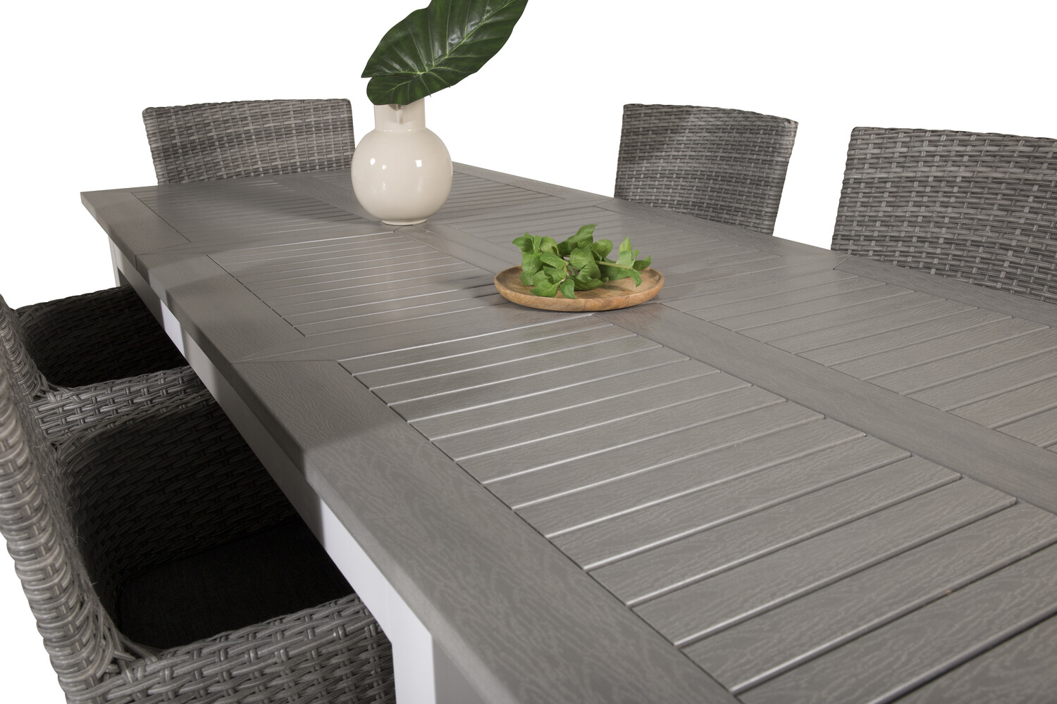 Tisch und Stühle Dallas 3008 (Grau)