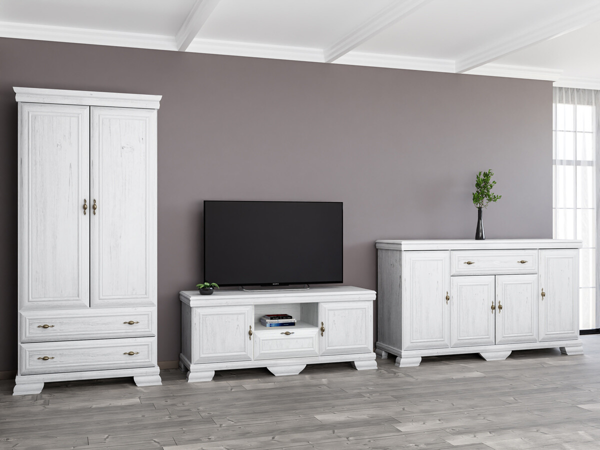 Wohnzimmer-Sets Salmeru 107 (Anderson Kiefernholzoptik)