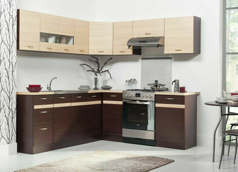 Modularer Schrank mit Schubladen Eli Dark 102