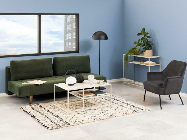 Schlafsofa Norsica 491 (Dunkelgrün)