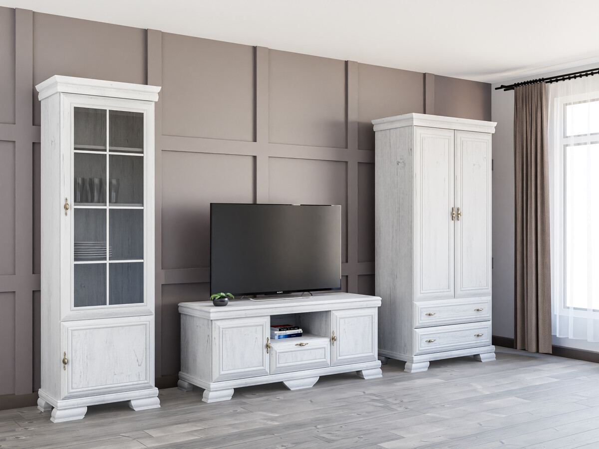 Wohnzimmer-Sets Salmeru 115 (Anderson Kiefernholzoptik)