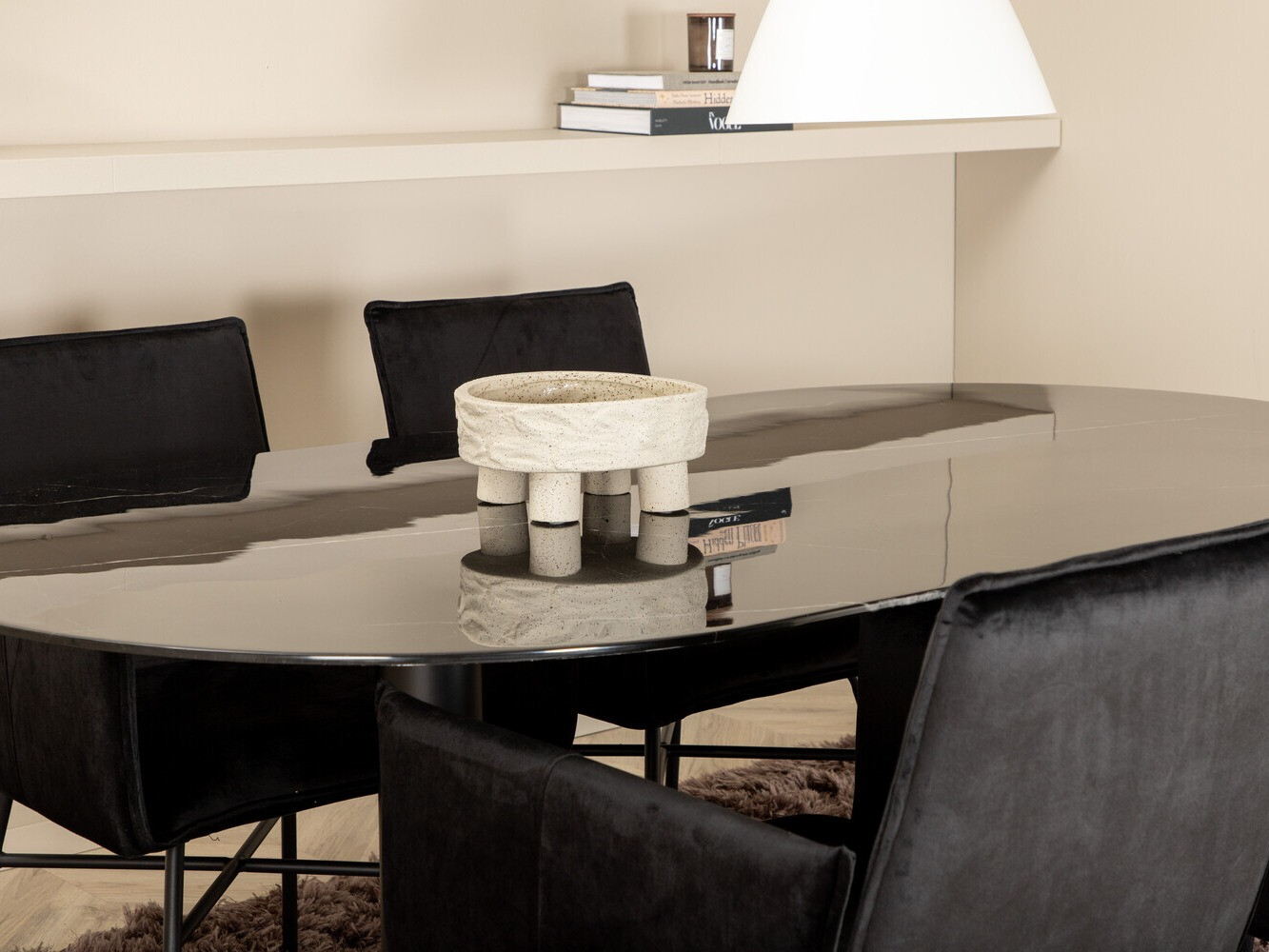 Essgruppe Dallas 3066 (Schwarz)