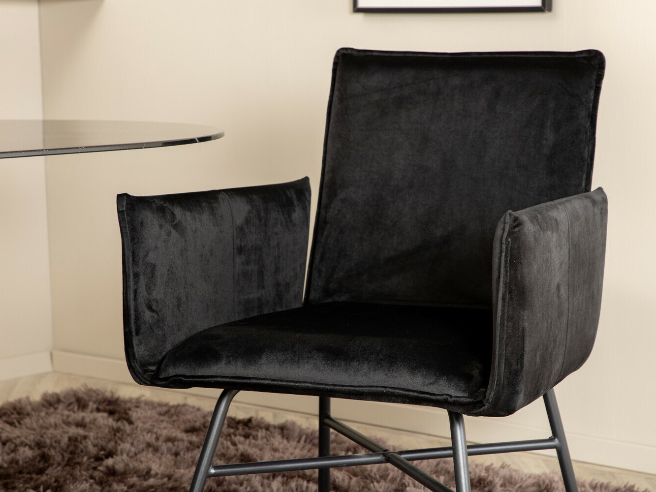 Essgruppe Dallas 3066 (Schwarz)