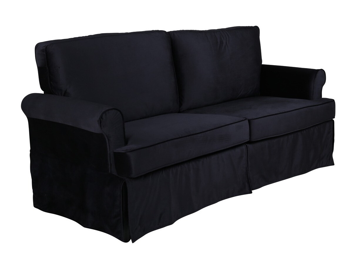 Sofa Dallas 1702 (Schwarz)
