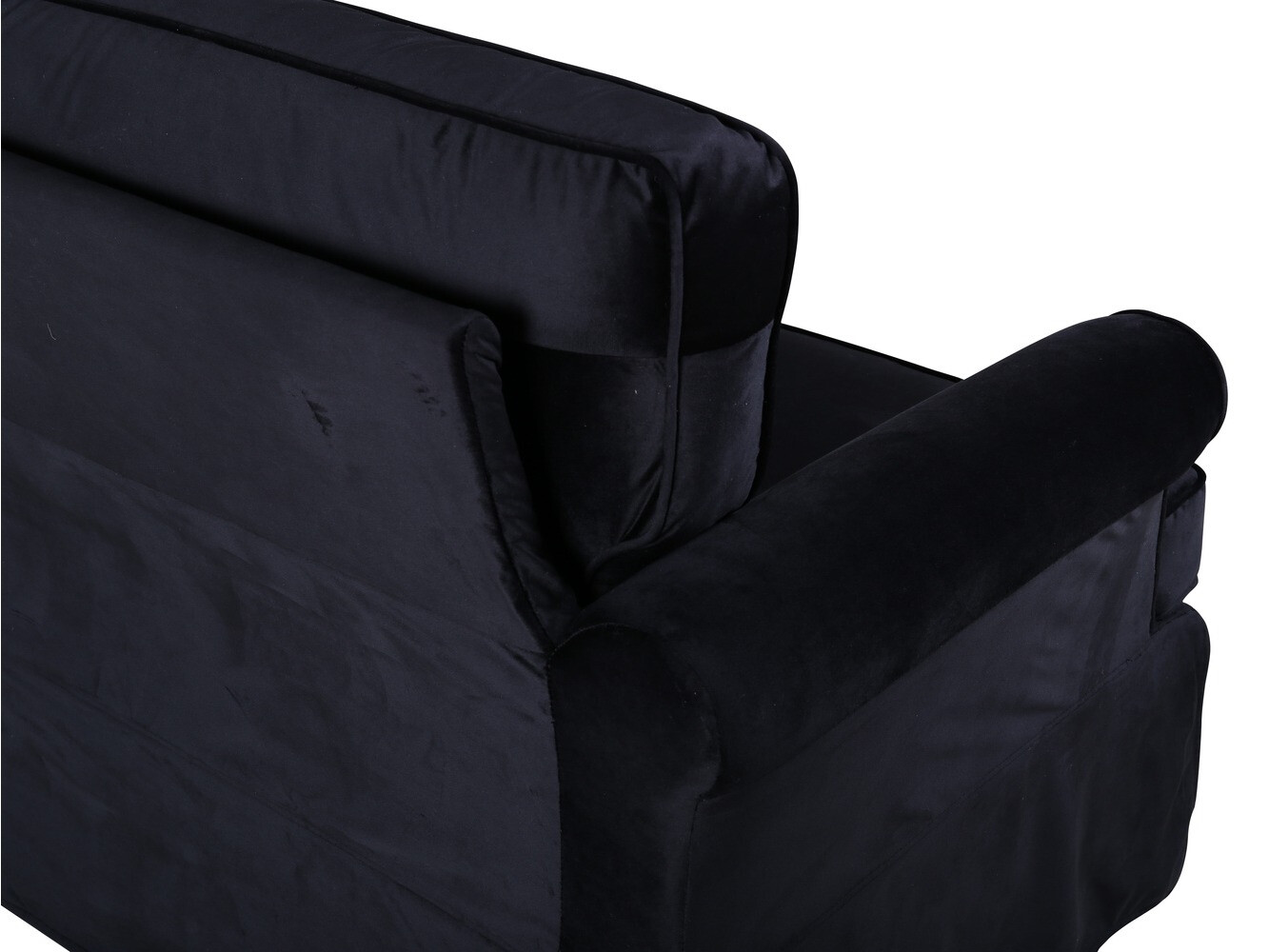 Sofa Dallas 1702 (Schwarz)