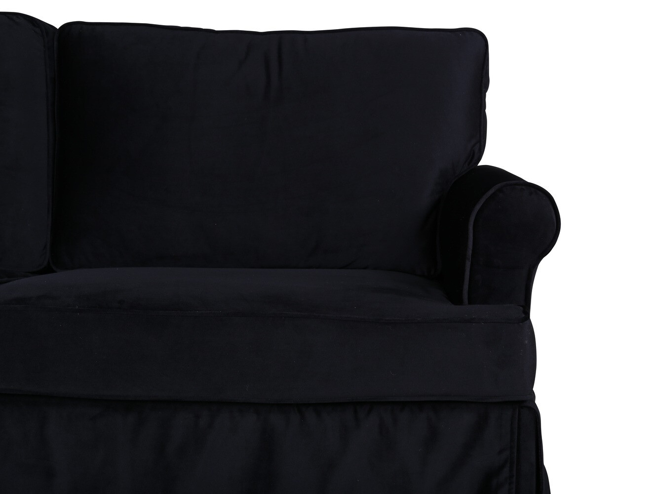 Sofa Dallas 1702 (Schwarz)