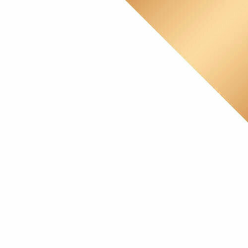 Sideboard Charlotte 154 (Weiß + Gold)