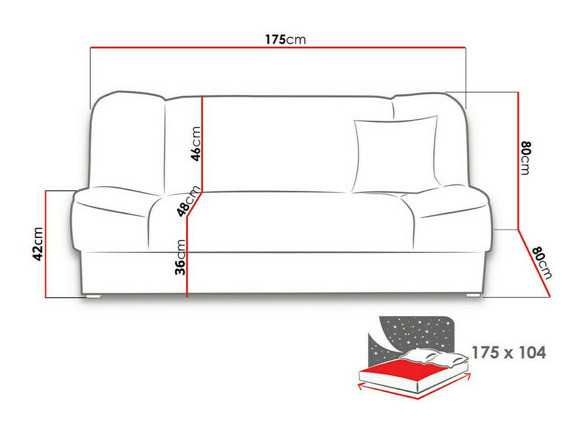 Schlafsofa Myreva (Enjoy 16)