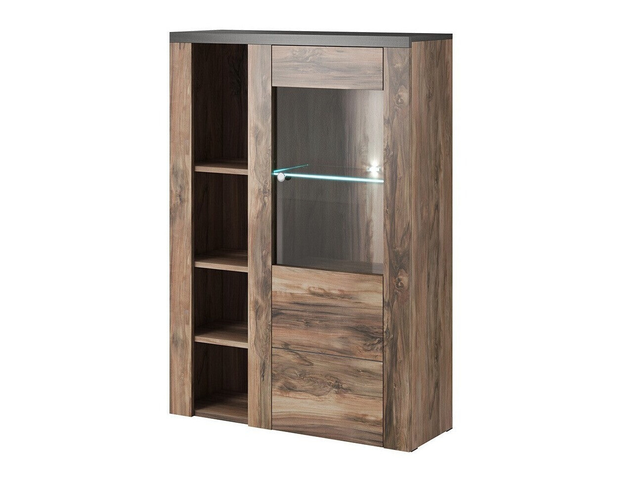 Regal Salelbo 104 (Nussholzoptik)