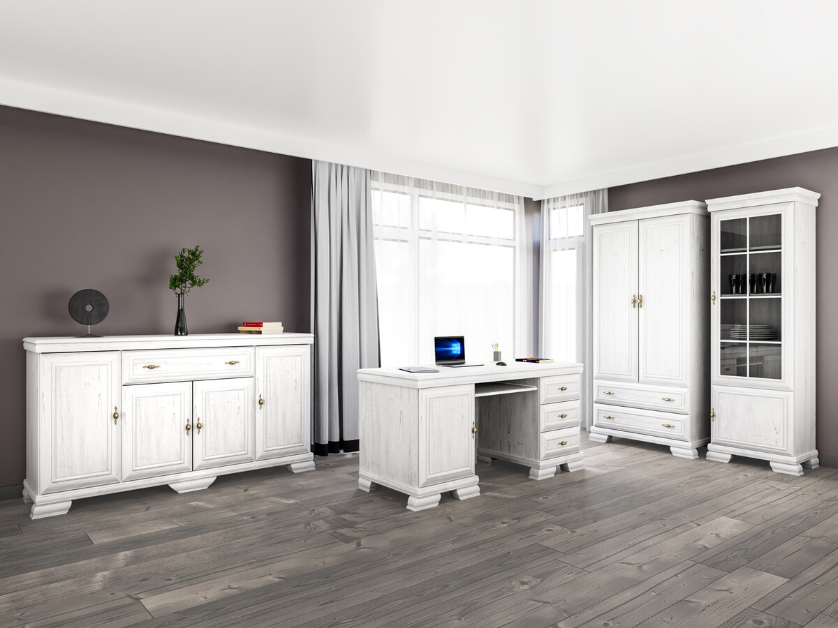 Heimbüro-Set Salmeru 124 (Anderson Kiefernholzoptik)