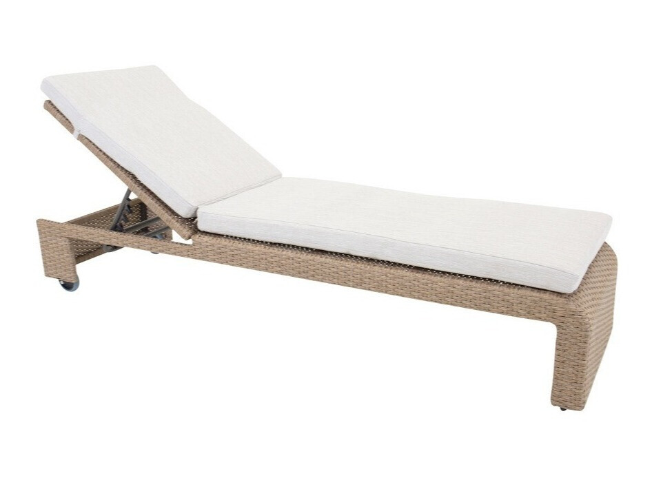Garten-Loungesessel Dallas 771 (Hellbraun + Beige)