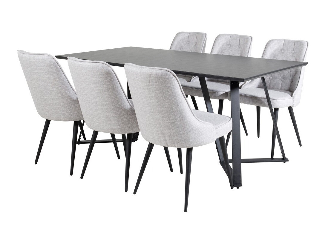 Essgruppe Dallas 1629 (Grau)