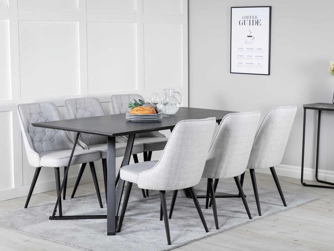 Essgruppe Dallas 1629 (Grau)