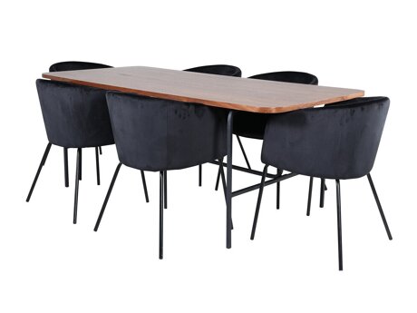 Essgruppe Dallas 2793 (Schwarz)