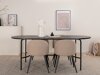 Essgruppe Dallas 2526 (Beige + Schwarz)