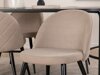 Essgruppe Dallas 2526 (Beige + Schwarz)