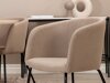 Essgruppe Dallas 2557 (Beige + Schwarz)