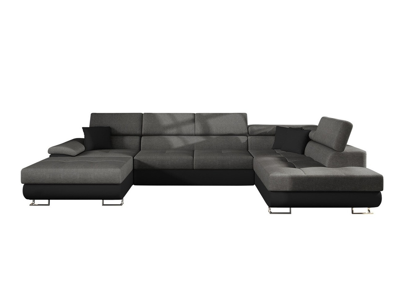 Ecksofa Comfivo Ruta IV (Soft 011 + Lux 06 + Soft 011)