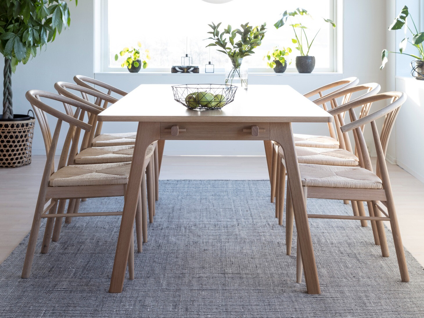 Stuhl Norsica 463 (Eichenholzoptik gebleicht + Hellbraun)