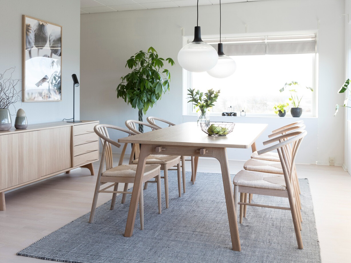 Stuhl Norsica 463 (Eichenholzoptik gebleicht + Hellbraun)