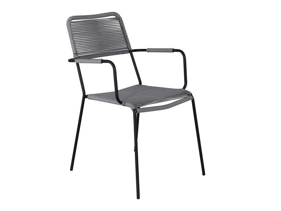 Gartenstuhl Dallas 2819 (Grau + Schwarz)