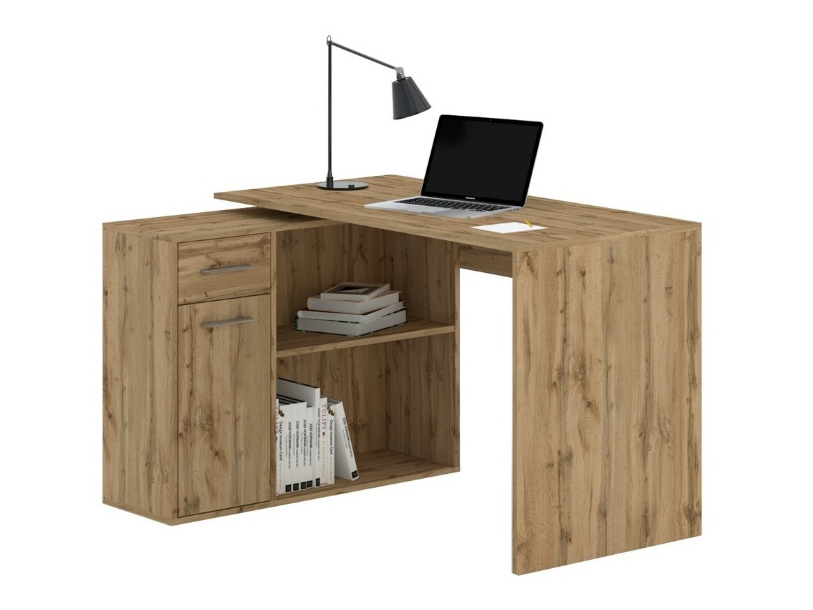 Eckschreibtisch Bristol 123 (Wotan Eiche)