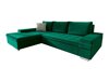 Ecksofa Comfivo 121 (Magic Velvet 2225 + Senegal 823)