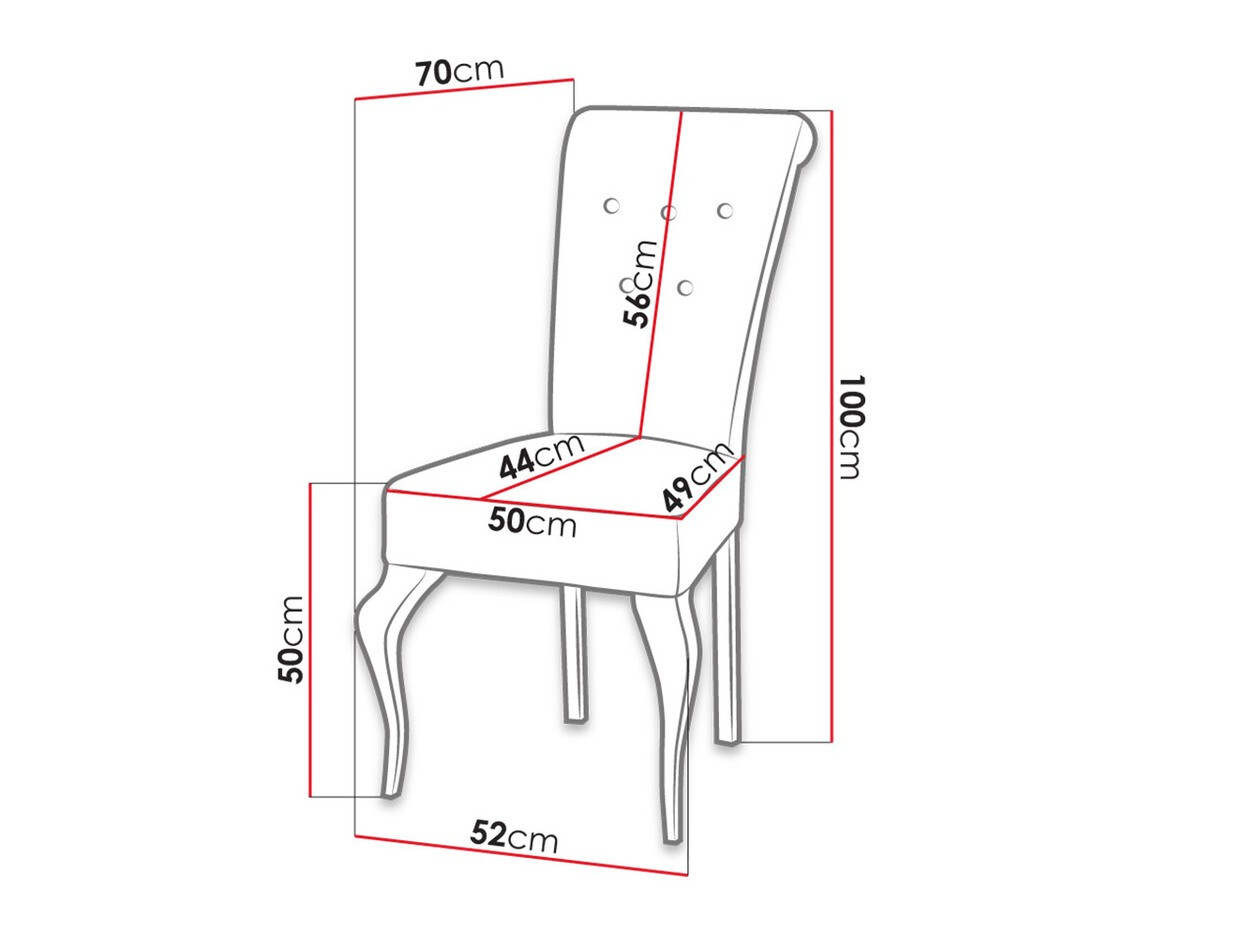 Stuhl Comfivo Gallina (Paros 05)