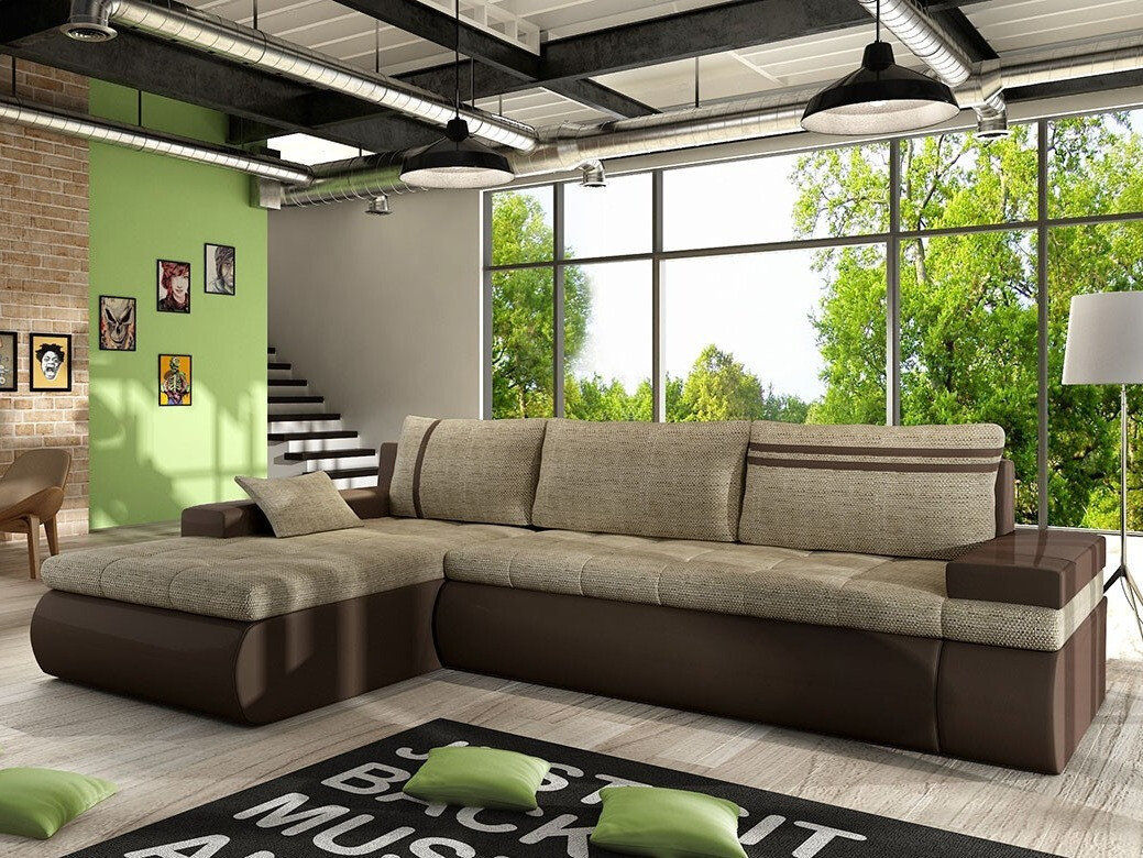 Ecksofa Temple 100 (Soft 066 + Lawa 02)