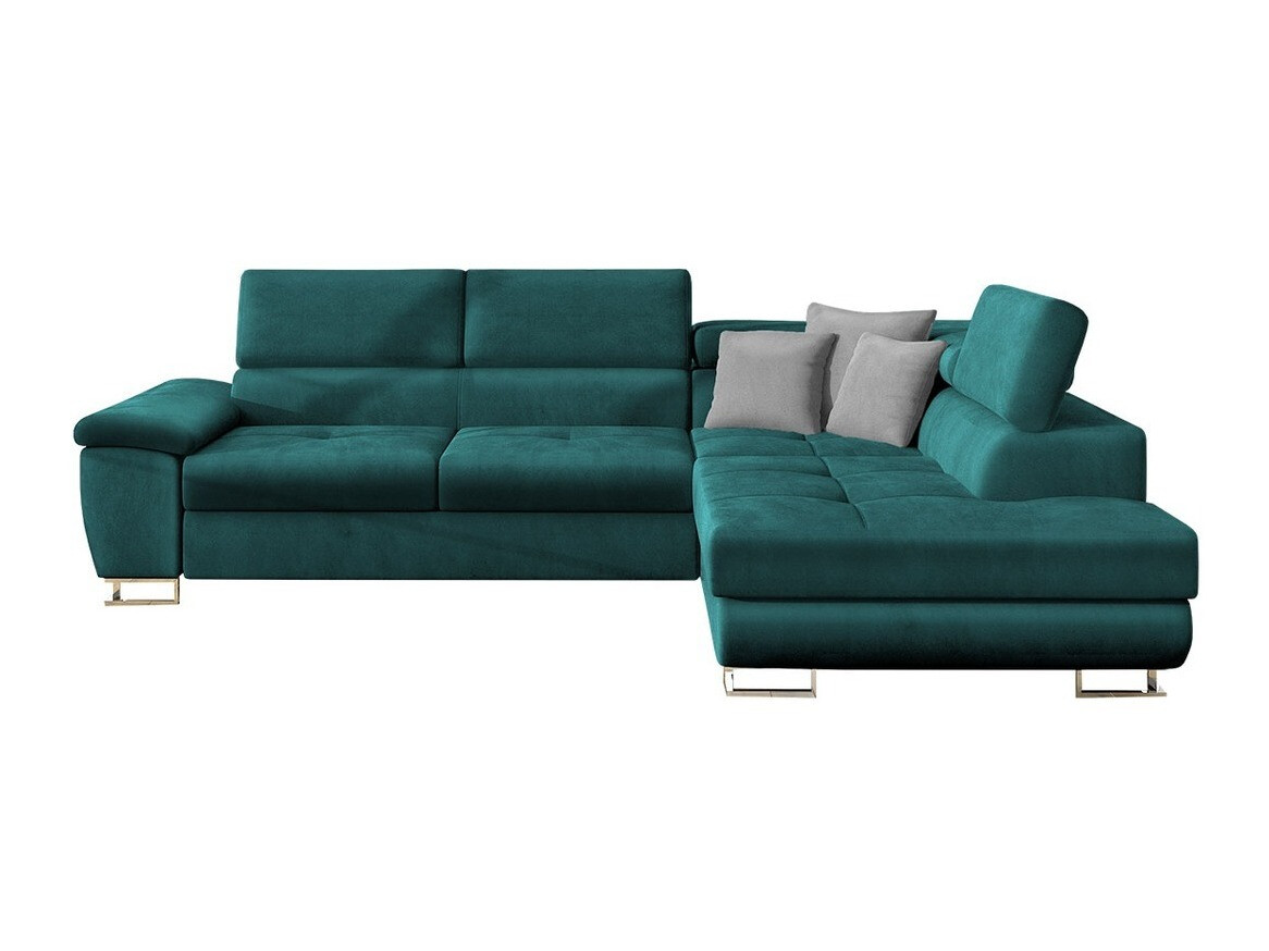 Ecksofa Comfivo 166 (Magic Velvet 2221 + Magic Velvet 2240)